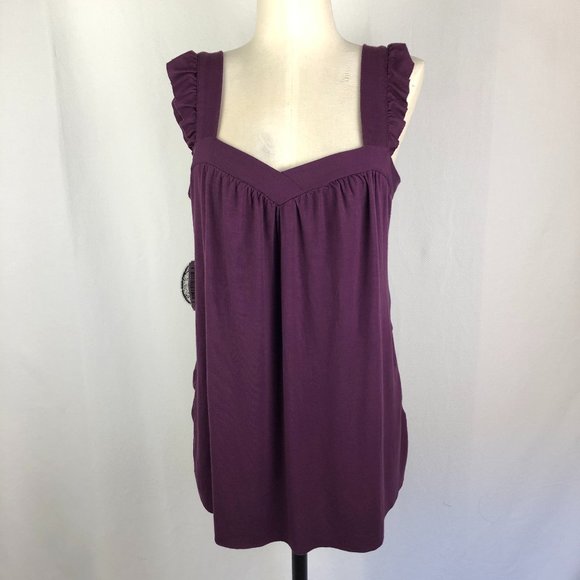 Aritzia Talula Ruffle Strap Tank Top - Picture 4 of 13